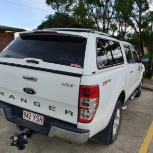 Alpha GSX Canopy - Lift Up Windows with Remote Locking to suit Ford Ranger 11-21 (Dual Cab)